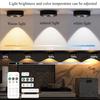 USB Rechargeable Human Body Sensing Night Light Remote Control 3000K-6000K Rechargeable Lights Motion Sensor Human Body Sensor