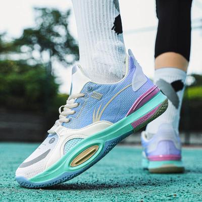 2025 Summer New Children's Basketball Training Shoes Boys Middle and Older Children Students Running Shoes Outdoor Trend Sports Shoes