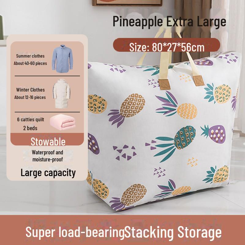 

Портативная стеганая сумка с рисунком для хранения одежды и постельных принадлежностей для детского сада Super Large [80*27*56]