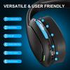 Wireless Gaming Headphones for PS5 PS4 PC, 2.4 GHz Gaming Headphones with Microphone, 7.1 Stereo Surround Sound, 30 Hours Playback Time