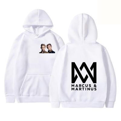 Bluzy z kapturem Marcus i Martinus Jesień Zima Męskie Damskie Moda Marka Oversize Design dla par