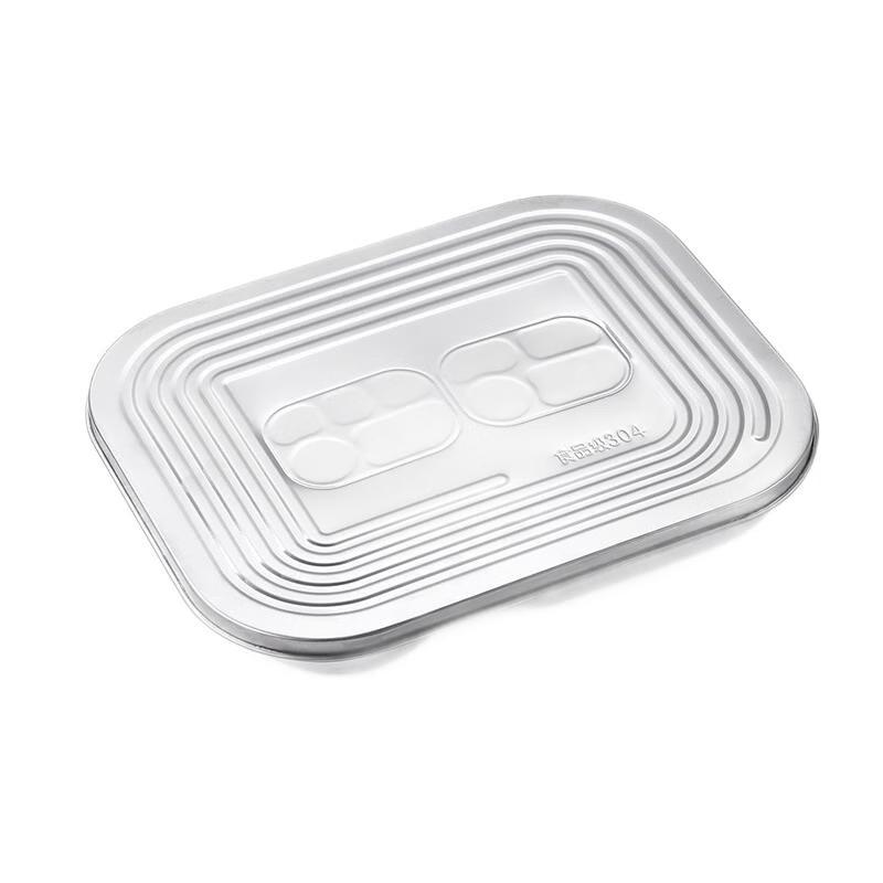 Jiyoushi 316 Stainless Steel Divided Lunch Plate with Lid