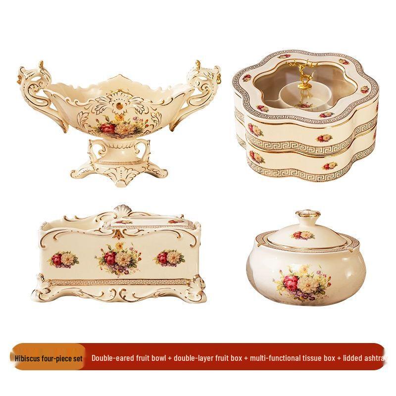 European Ceramic Decorative Fruit Plate