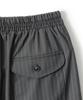 TRIP LE SENS Light Stripe Easy Elastic Half Pants_Black