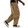 Pantaloni da uomo in velluto a coste con sei tasche e