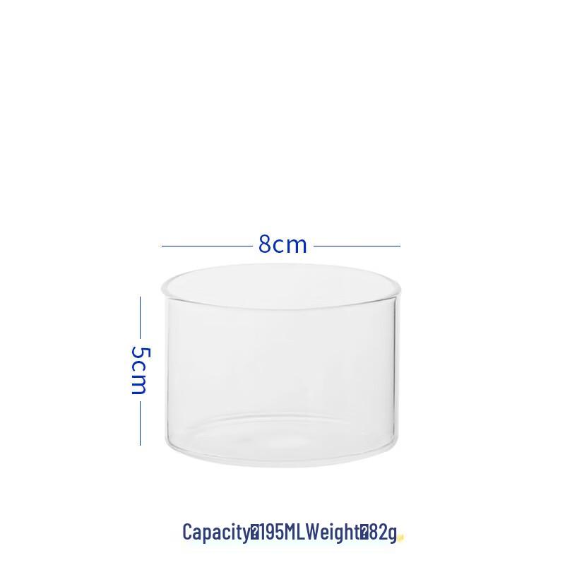 

Tea Loop High Borosilicate Straight Glass Tea Cup