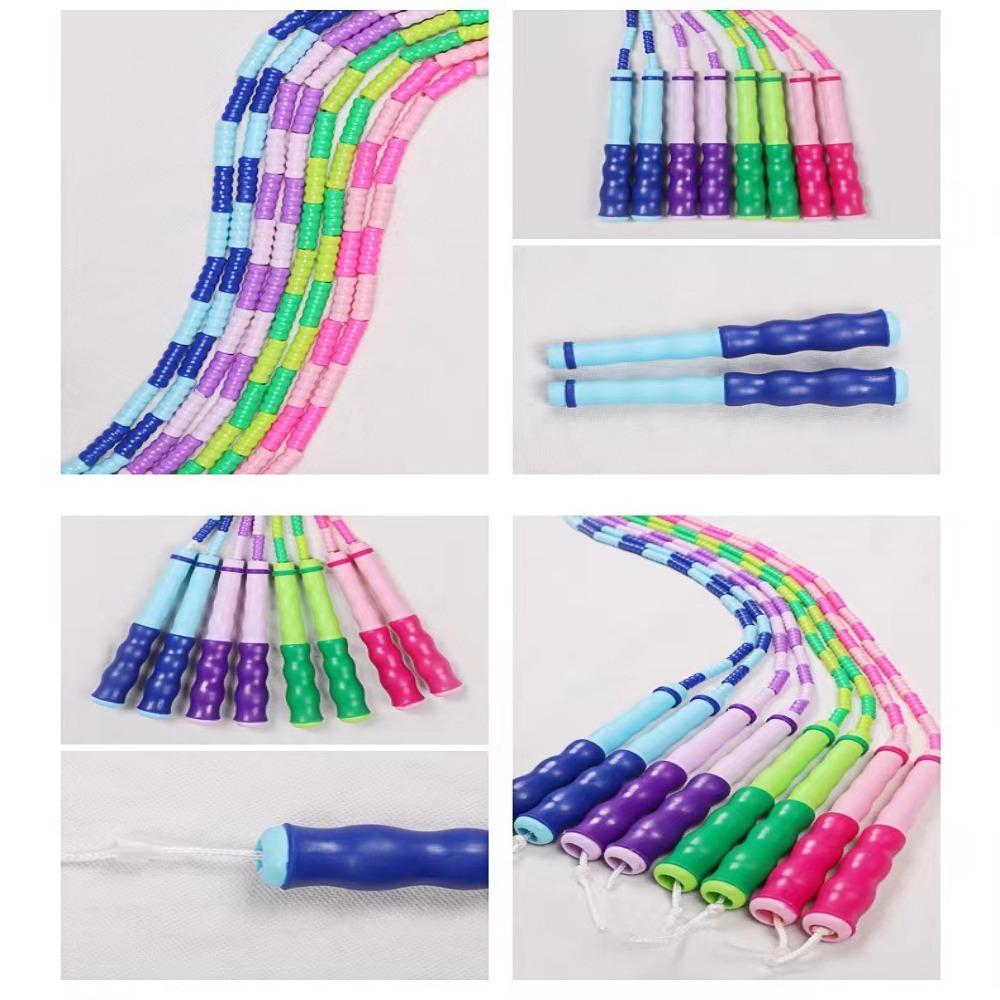 Adjustable Length Segmented Fitness Jump Rope No Knots Jumping Rope  Lose Weight