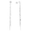 Silver Earrings Without Stones (2198673)