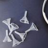 100pcs Small Funnels for Kitchen Mini Liquid Oil Plastic Funnels Kitchen Gadget Empty Bottle Packing Tools Perfume Spice Funnels