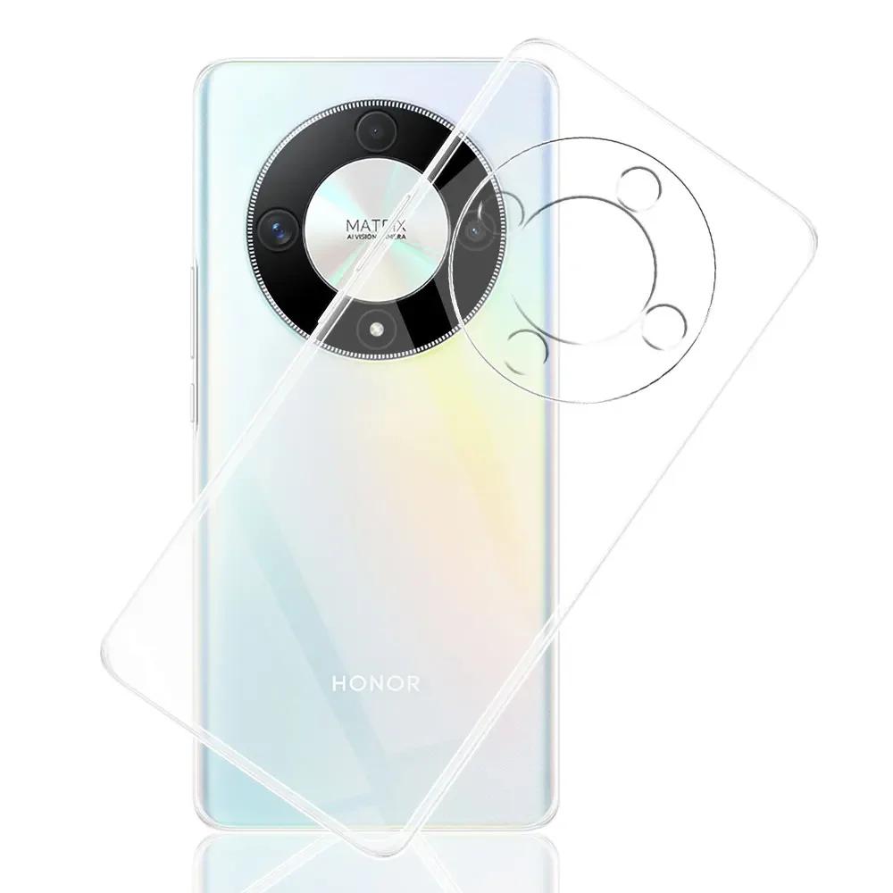 For Honor Magic 6 Lite 5G Case Back Cover Clear Silicone Soft Case For Honor Magic5 Lite Bumper Coque For Magic4 Lite Fundas