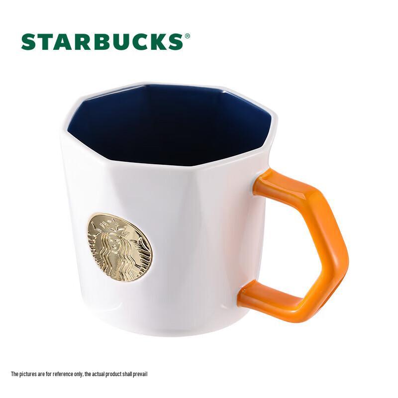 Starbucks Geometric Badge Mug, 395ml