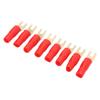 50Pcs 8 Gauge Fork Spade U Type Wire Connectors Electrical Crimp Terminals Copper Wire Lugs for