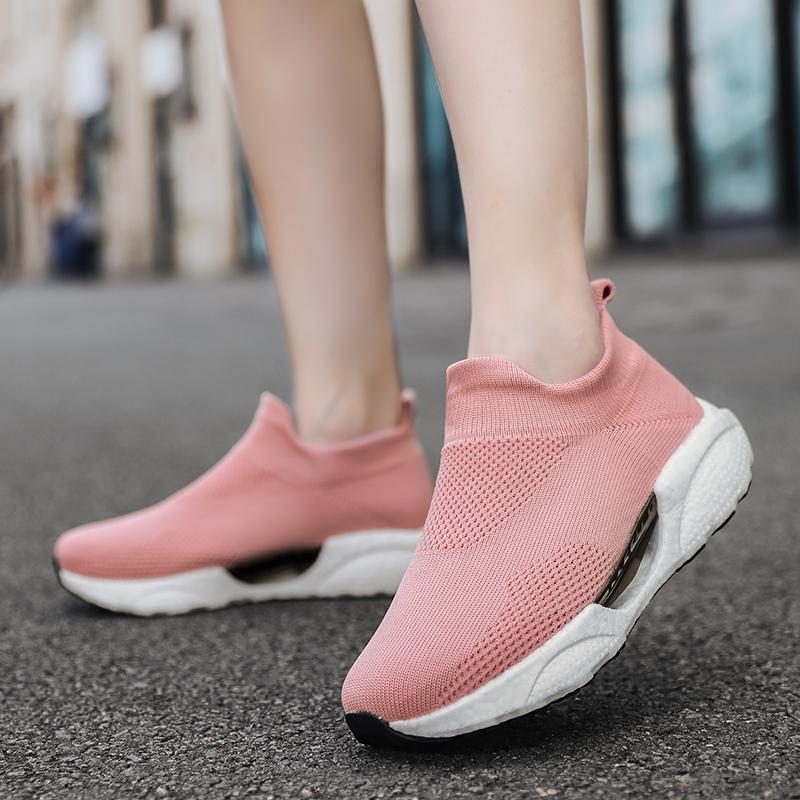 

Женские кроссовки, увеличивающие рост, повседневная обувь для школьников и студентов, легкие кроссовки для пар, большие размеры 36-45 EU: 41 розовый