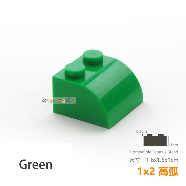 

Нетоксичные 20 шт./лот DIY Кубики Строительные Кирпичики Радиус 1x2 Образовательные Конструкторы Строительные Игрушки Для Детей Размер Совместим С Брендом