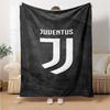 Decke mit Juventus Fußballclub Thema Aufdruck - Perfekt für Sofa, Bett, Reisen & Outdoor | Maschinenwaschbar, Gemütlich & Langlebig.