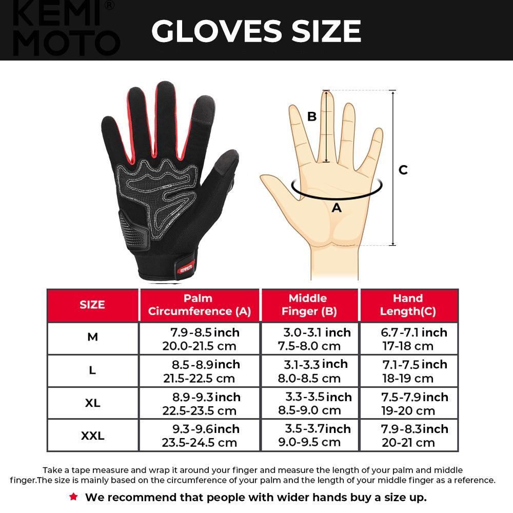 KEMIMOTO Summer Motorcycle Gloves CE Riding Gloves Knuckle Touchscreen Motorbike Tactical Gloves For Dirt Bike Motocross ATV UTV