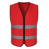 Reflective Multi-Pocket Safety Vest for Traffic, Construction, Cycling, and Sanitation.