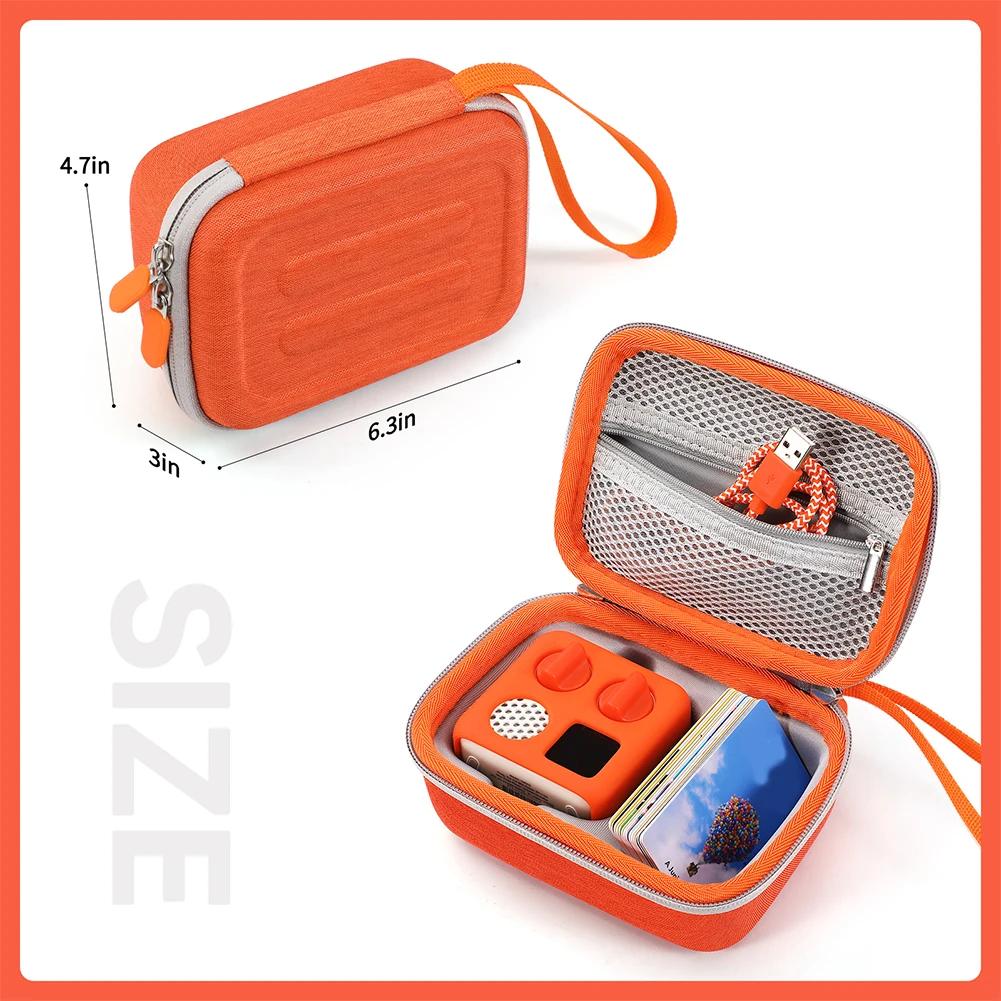 Portable Storage Bag for Yoto Mini (2025 Edition) Audio Player Shockproof Hard EVA Case for Yoto Mini Player Kids Music Players