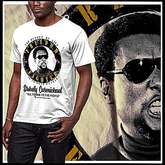 

Stokely Carmichael T-Shirt Civil Rights Melanin quote African Pride Freedom tee XL