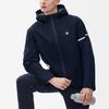Fila Athletics Logo Hooded Detachable Jacket Men Jackets Dark-Blue A11M241704FNV