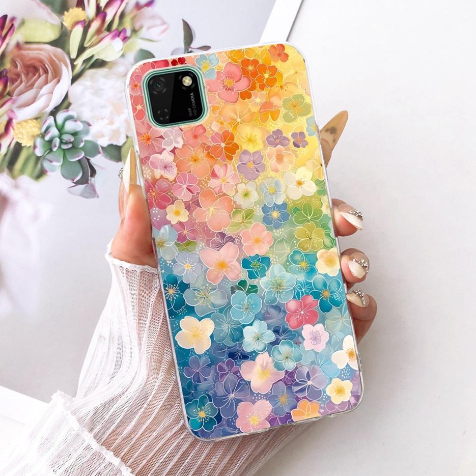 For Huawei Y5p Case DRA-LX9 Cute Lion Fashion Painted Cover Soft Silicone Phone Case For Huawei Y5p Honor 9S Honor9S Fundas Bags