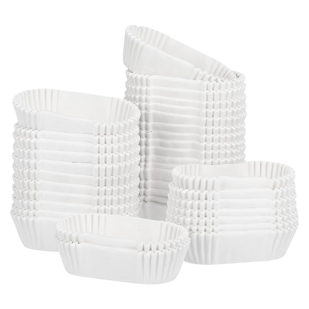 1000 Pcs Cake Case Oval Paper Cup Party Supplies Cups Bread Pans Muffins Baking Mini Grease Proof Cupcake Liners