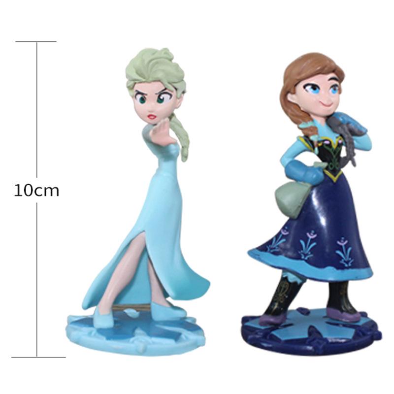 Frozen Cake Toppers: Elsa, Anna & Olaf Figurines