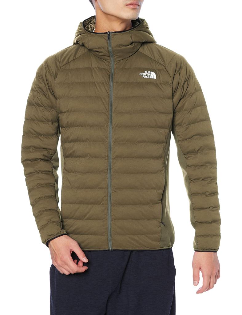 The North Face Red Run Hoody New Size S Men's NY82173, Water-Repellent, Warm, Taupe,