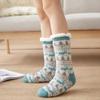 Patterned sleep socks, winter long socks, thermal insulation, cold hands and feet