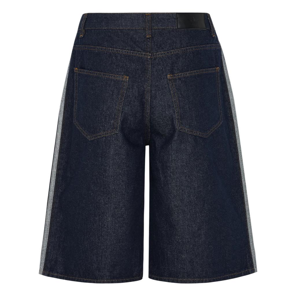 Men's Pants Adidas Originals Firebird Denim Shorts Men's Denim Indigo Moderate Straight Fit Pants