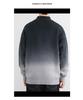 Men's Gradient Sweater, Half-High Collar, 2024 Autumn/Winter Trend, Soft & Fluffy Knit, Warm Base Layer