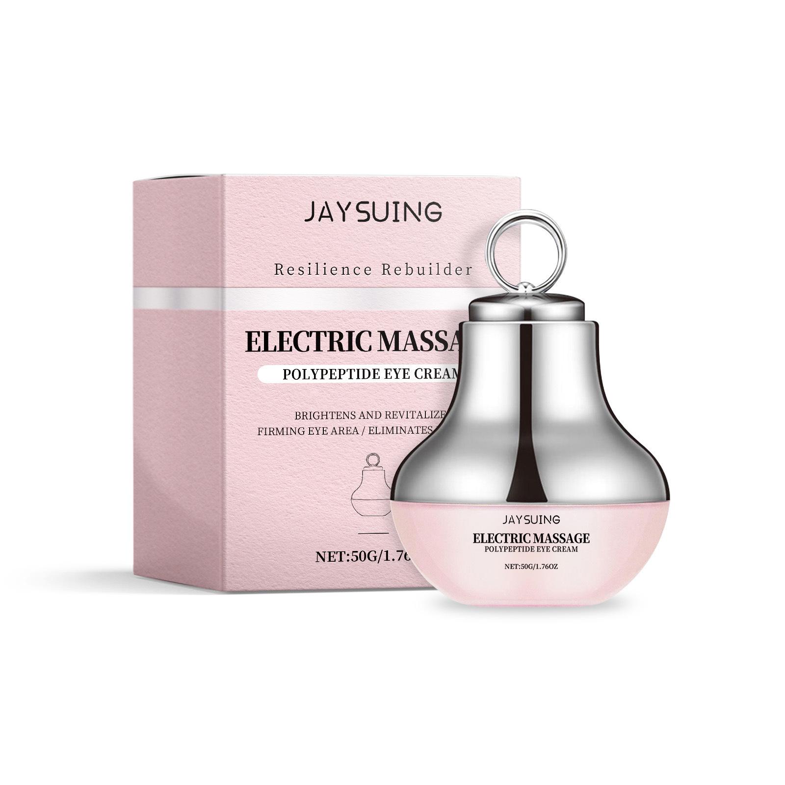 JAYSUING Hydrating Eye Cream with Electric Massage for Elastic Skin