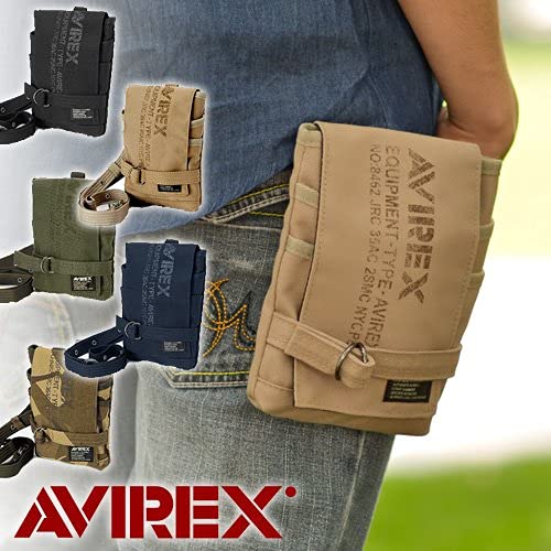 AVIREX Shoulder Pouch Chalk Pouch [Eagle] avx341 5. Sand