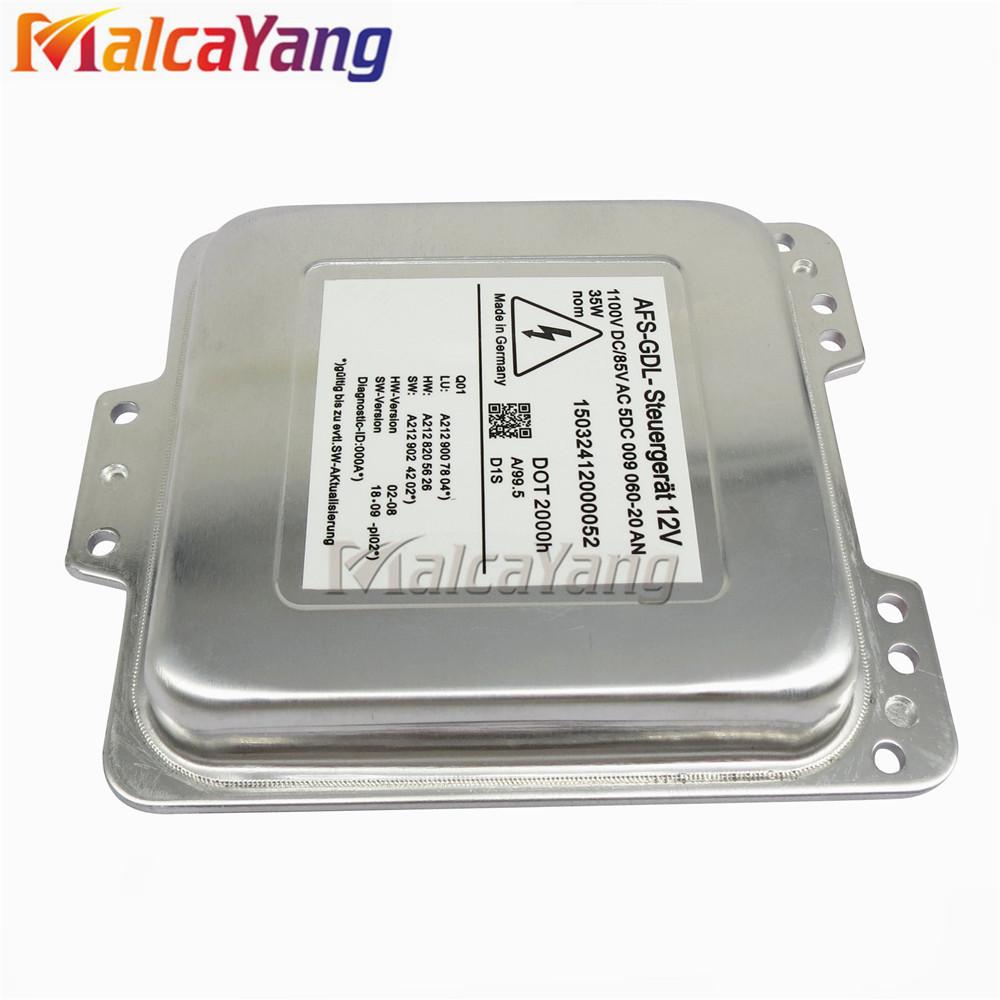 

Замена блока управления ксеноновыми фарами 5DC 009 060-20 на AN E-Class W212