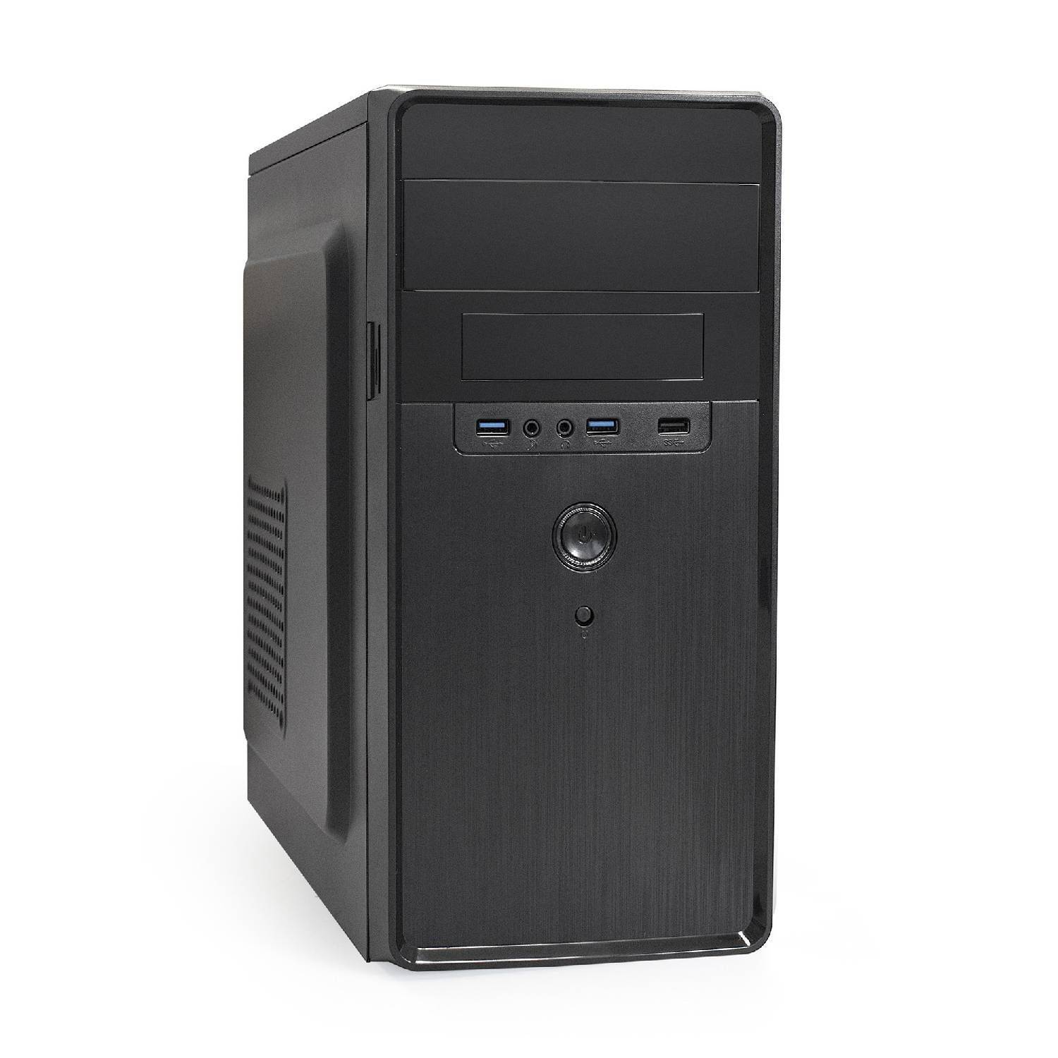 

Корпус системного блока Exegate Ba-309u2 matx Без блока питания 1 USB 2 USB3 0 Hd Audio Черный