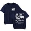 Faith Based TShirt for Unisex Unisex He Left The 99 To Find Me Graphic Tee Religious Faith Gift for Christian Short Sleeve Tshirt