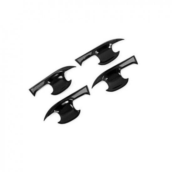 For Toyota Highlander - Gloss Black Exterior Door Handle Bowl Cover Trim