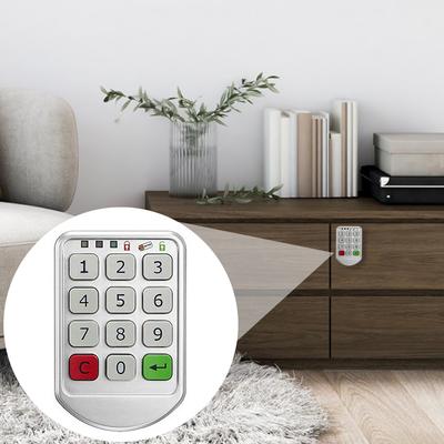 Intelligent Cabinet Lock Dual Modes Keyless Cabinet Locks For Drawer Cabinets