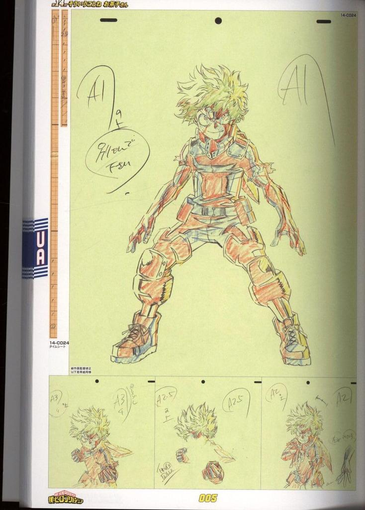 Bones My Hero Academia ANIMATION ART WORKS 2
