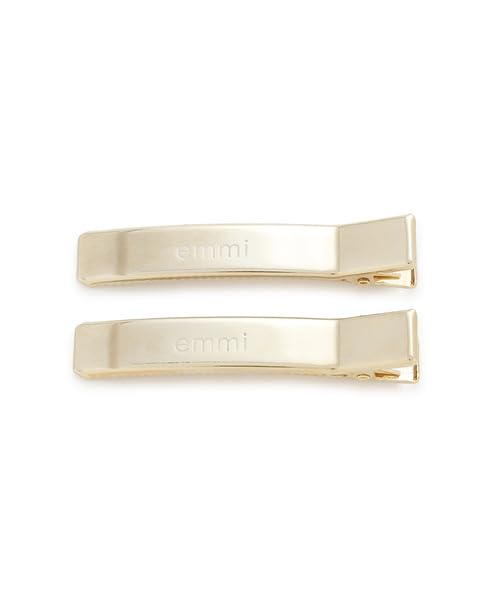 

atelier logo hair clip set 13WGA252324GLDF [Emi]