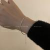 Light Luxury Simple Versatile Bracelet Japanese Niche Design Sense Cold Wind Personality Girlfriend Premium Hand Jewelry