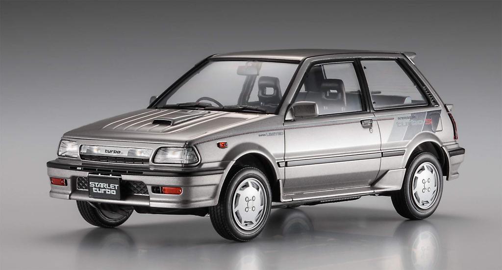 Hasegawa Toyota Starlet EP71 Turbo S Late Model Super Limited Plastic Model 20473 1/24 (3 Door)