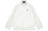 New Balance Velvet Jackets Unisex Ivory White Stand Collar Moderate 6DC39703-IV