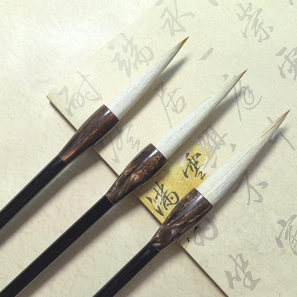 Changfeng Mischborsten Ziegenhaarbürsten-Set für Kalligraphie und Malerei - Vier Schätze Studienbedarf