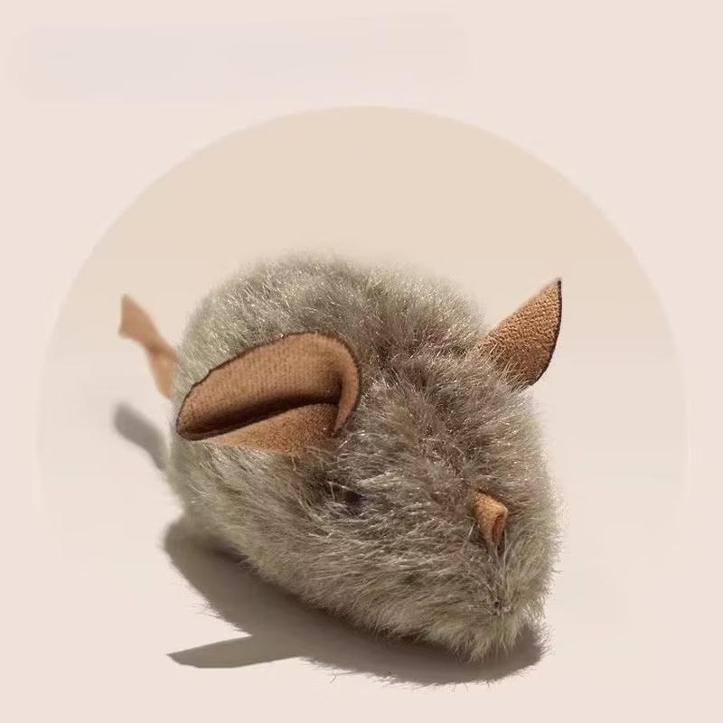 Wutuomao Interactive Smart Squeaky Mouse Toy for Cats