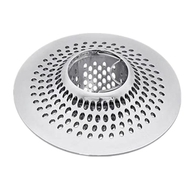 

AEE2-Drain Hair Catcher Tub Drain Protector Strainer, Bathtub Shower Drain Hair Trap/Stopper, Tub Drain Hair Catcher серебряный