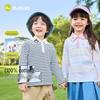 100% Cotton Dudu Home Kids Polo T-Shirt - Spring Arrival: Long Sleeve Boys & Girls