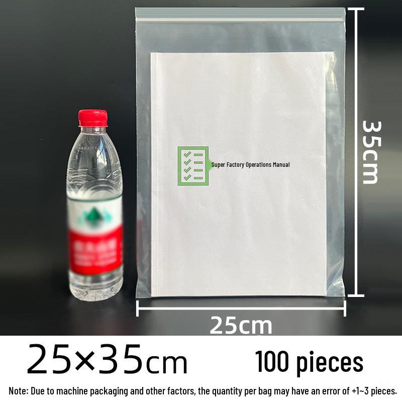 Thickened Heat-Seal Transparent PE Food Bags: Self-Sealing & Customizable