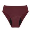Large size women's physiological underwear front and rear leak-proof four-layer non-marking sticker ventilation hole sanitary napkin-free 