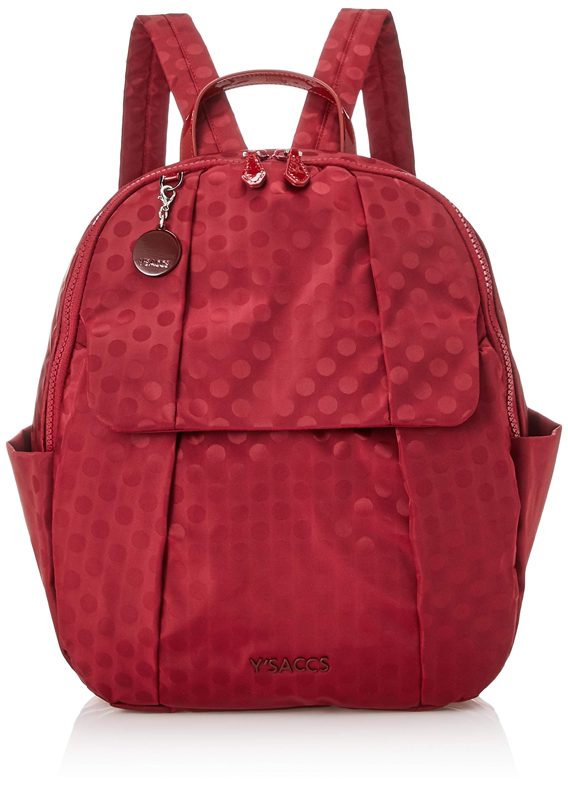 

Polka Dots Rucksack Wine [Izak] Women s Y71-03-05